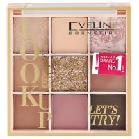 Eveline Cosmetics - Тени для век Look Up, тон Let`S Try!