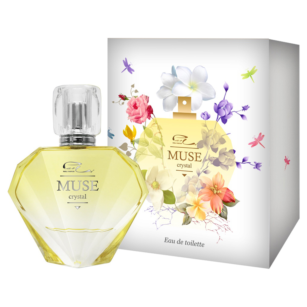 Parli parfum. Parli Muse Парфюм. Muse туалетная вода Muse. Вода туалетная Muse Crystal 100мл. Muse туалетная вода для женщин Muse.