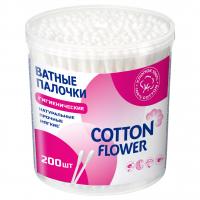 Cotton Flower - Ватные палочки 200шт банка