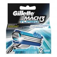 Gillette - Сменные кассеты Mach3 Turbo 2шт