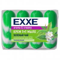 EXXE - Крем-мыло 1+1 Зеленый чай 4*90г