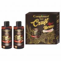 Compliment - Подарочный набор №1780 Craft Brew (Шампунь 320мл+Очищающее средство для лица и тела 320мл)
