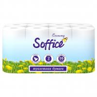 Soffione - Soffice Economy Туалетная бумага 2 слоя 16 рулонов