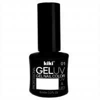 Kiki - Гель-лак для ногтей, тон 01 белый