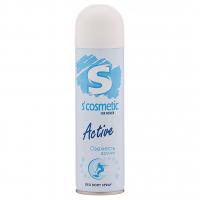 S'cosmetic - Active Дезодорант спрей Свежесть волны 145мл