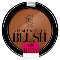 TF cosmetics - Румяна пудровые с шиммер эффектом, тон 606 Бронзовый песок