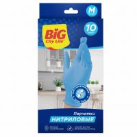 Big City Life - Перчатки нитриловые размер M 10шт 