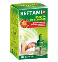 Рефтамид - Флакон дополнительный от комаров, 30 ночей, без запаха