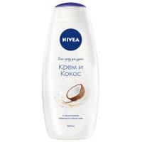 Nivea - Гель-уход для душа Крем и кокос 500мл