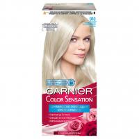 Garnier - Роскошь цвета Крем-краска для волос, тон 910 пепельно-платиновый блонд