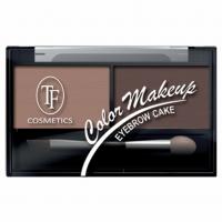 TF cosmetics - Набор теней для коррекции бровей Eyebrow Cake, тон 02 Beige brown/бежево-коричневая гамма