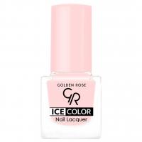 Golden Rose - Лак для ногтей Ice Color mini, тон 133 балетный розовый шик