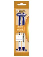 Bic - Ручка гелевая синяя Gel-Ocity Stic 0,5мм 2шт пакет