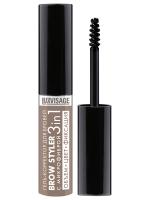 LuxVisage  - Гель-корректор для бровей Brow Styler, тон 01 латте