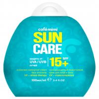 Cafe Mimi - Sun Care Солнцезащитный водостойкий Крем для лица и тела SPF15+ 100мл