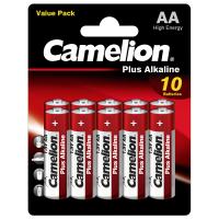 Camelion - Батарейка алкалиновая Plus Alkaline АА LR6-BP10 10шт