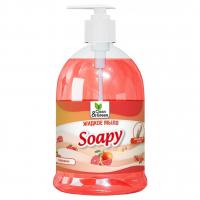 Clean&Green - Soapy Мыло жидкое Грейпфрут Эконом 500мл дозатор