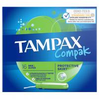 Tampax - Compak Тампоны с аппликатором Super 16шт 