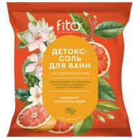 fito косметик - Elixirica Детокс-соль для ванн Антицеллюлитная 500г