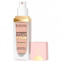 Eveline Cosmetics - Тональная основа эксклюзивная Wonder Match Lumi, тон 15 natural neutral