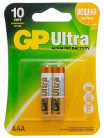 GP Batteries - Батарейки алкалиновые Ultra LR03 AAA 2шт блистер