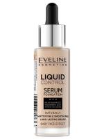 Eveline Cosmetics - Тональная основа Liquid Control, тон 015 light vanilla 
