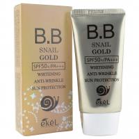 Ekel - BB Cream Крем солнцезащитный Snail Gold SPF50+/PA+++ 50мл