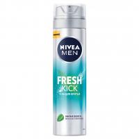 Nivea - Men Fresh Kick Гель для бритья с мятой и кактусовой водой 200мл