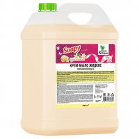 Clean&Green - Soapy Крем-мыло жидкое увлажняющее Ваниль со сливками 5л 