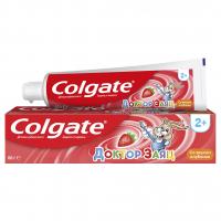 Colgate - Доктор Заяц Зубная паста 2+ со вкусом клубники 50мл