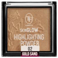 TF cosmetics - Хайлайтер Skin Glow, тон 02 золотой песок