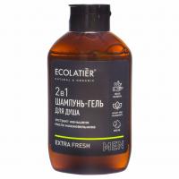 Ecolatier - Men Шампунь и гель для душа 2в1 Extra Fresh 400мл