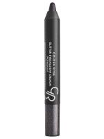 Golden Rose - Тени-карандаш Glitter Crayon Waterproof, тон 55 Midnight Black