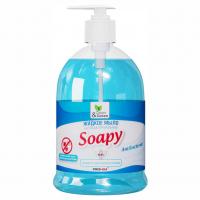 Clean&Green - Soapy Мыло жидкое антибактериальное 500мл дозатор
