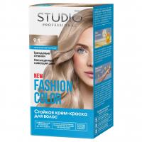 Studio Professional - Fashion Color Крем-краска, тон 9.1 Пепельный светло-русый 