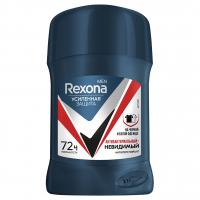 Rexona - Men Дезодорант стик Антибактериальный и Невидимый на черной и белой одежде 50мл