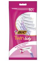 Bic - Станки для бритья Lady Twin одноразовые 10шт пакет