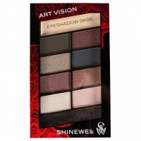 Shinewell - Art Vision Палетка теней и основа для макияжа век, тон 1