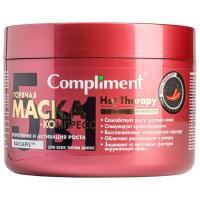 Compliment - Горячая маска-компресс укрепление и активация роста для всех типов волос 500мл