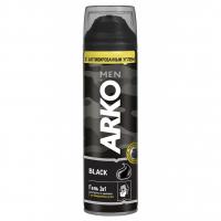 ARKO - Гель 2в1 для бритья и умывания Black 200мл 