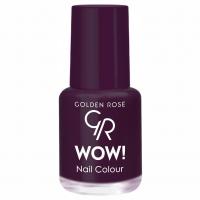 Golden Rose - Лак для ногтей WOW, тон 063 баклажан эмаль