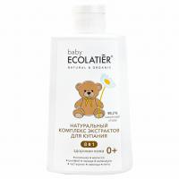 Ecolatier - Baby 0+ Натуральный Комплекс экстрактов 8в1 для купания детей Здоровая кожа 250мл 