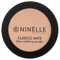 Ninelle - Пудра легкая матовая Clasico Mate, тон 204 темный розово-бежевый