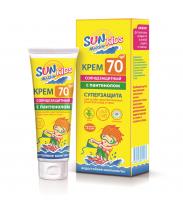 Биокон - Sun Marina Kids Крем солнцезащитный для особо чувствствительных участков лица и тела SPF70 50мл