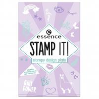 Essence - Трафарет для штампа Stamp It!, тон 01