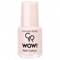 Golden Rose - Лак для ногтей WOW, тон 004 бежево-розовый натуральный