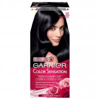 Garnier - Роскошь цвета Крем-краска для волос, тон 1.0 драгоценный чёрный агат