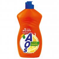 AOS - Средство для мытья посуды Лимон 450мл