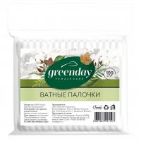 GreenDay - Ватные палочки 100шт пакет