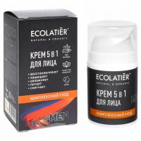 Ecolatier - Men Крем для лица Комплексный уход 5в1 50мл